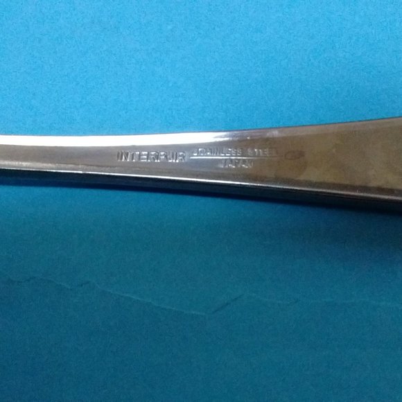 ROYAL ELEGANCE 2 Piece Stainless Serving Hostess Set Interpur Flatware Japan NNB - Picture 3 of 7